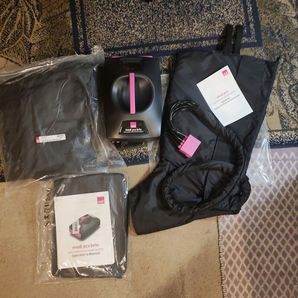 MEDICAL!! Medi PCS Lymphedema pump with two full leg coverage.